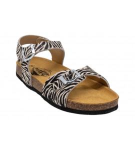 PLAKTON 131407 LISA TEEN MINI ZEBRA NEGRO