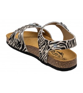 PLAKTON 131407 LISA TEEN MINI ZEBRA NEGRO