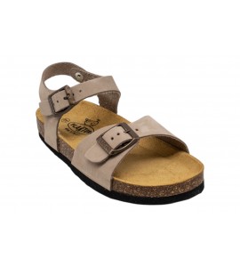 PLAKTON 120053 LOUIS TEEN NOBUCK 2 TAUPE