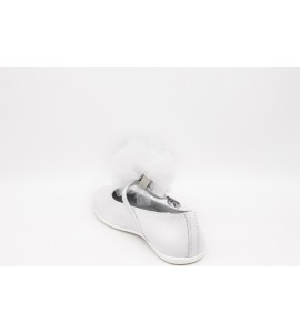 NERO GIARDINI Ballerine teen da ragazza in pelle