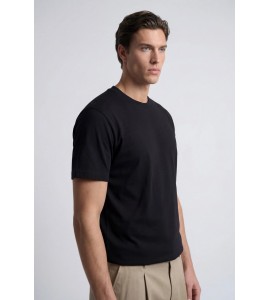 BELLWOOD 0316J2101/000016 T-SHIRT PARICOLLO NERO