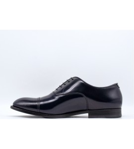 DOUCAL'S Stringata in pelle blu