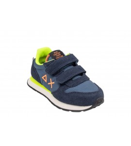 SUN68 bambino Z36302B/07 BOY'S TOM FLUO NAVY BLUE