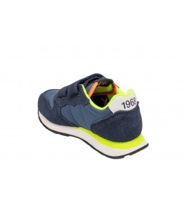 SUN68 bambino Z36302B/07 BOY'S TOM FLUO NAVY BLUE