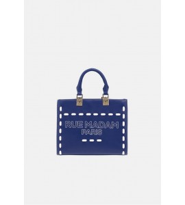 RUE MADAM PARIS 1532 ICONIQUE MINI TOTE navy