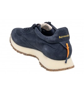BARRACUDA UOMO BU3600A CAMOSCIO NAVY