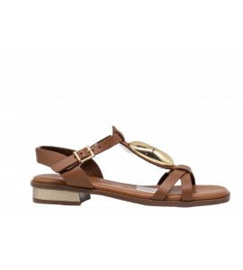 SPARWOMAN SANDALO 5875 VAQUETA ROBLE