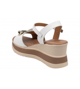 SPARWOMAN sandalo con zeppa 5984 DOYA BLANCO