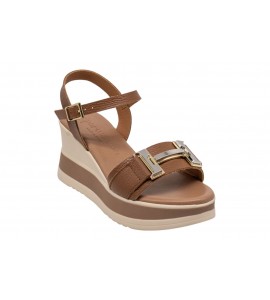 SPARWOMAN sandalo con zeppa 5981 DOYA ROBLE