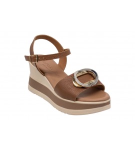 SPARWOMAN sandalo con zeppa 5984 DOYA ROBLE