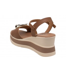 SPARWOMAN sandalo con zeppa 5984 DOYA ROBLE