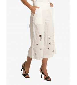 JIJIL JPE26PA024.0P0057/00001 PANTALONE BIANCO
