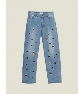 JIJIL JPE26PJ037.0XXXXXX/0437 PANTALONE DENIM