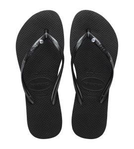 HAVAIANAS 4145651/0090 CRSTL SW II FC BLACK
