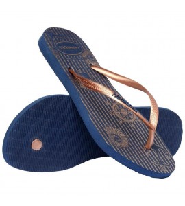 HAVAIANAS 4137125/2356 SLIM NAUTICAL NAV/ROS