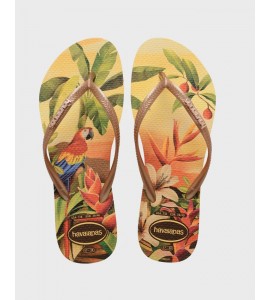 HAVAIANAS 4122111/5559 SLIM TROPICAL CAJA YEL