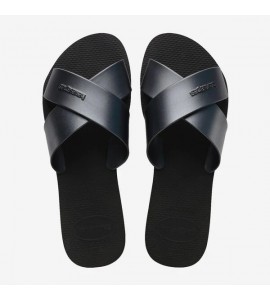HAVAIANAS 4148866/0090 AQUA METAL FC BLACK