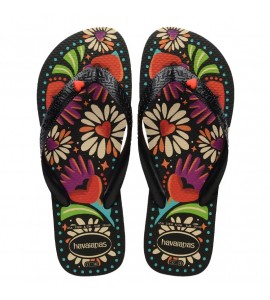 HAVAIANAS 4150745/0090 H. T BEGONIA BLACK