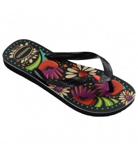 HAVAIANAS 4150745/0090 H. T BEGONIA BLACK