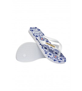 HAVAIANAS 4150742/0001 TOP SAO LUIS FC WHITE