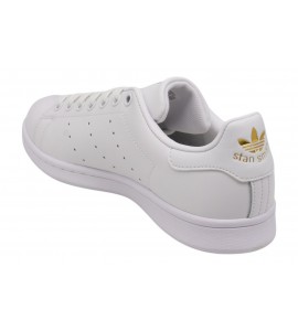 ADIDAS unisex F36575 STAN SMITH FTWWHT/FTWWHT/GOLD