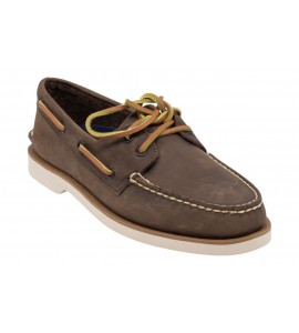 SPERRY STS17738 CAPTAIN'S MOC BROWN