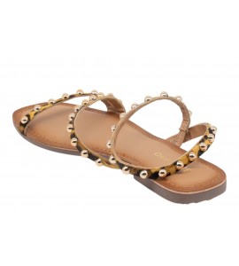 GIOSEPPO DONNA SANDALI 75447 OGEMA LEOPARD