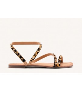 GIOSEPPO DONNA SANDALI 75447 OGEMA LEOPARD
