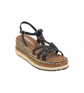 GIOSEPPO DONNA SANDALI 78112 HARCOURT BLACK