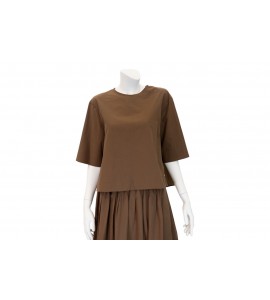 OTTOD'AME DC5242/2336 SHIRT CIOCCOLATA