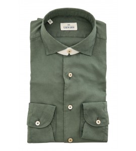 GHERARDI 76T2 720 REGENT7 CAMICIA UOMO ML VERDE