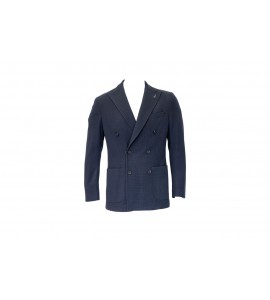 PAOLONI 4011G937/261072/89 GIACCA JERSEY BLU