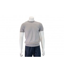 OUTFIT OUMC0009-LY0014 GIROCOLLO MC GRIGIO