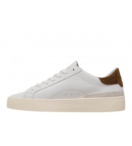 DATE uomo M441-SO-CA-WI SONICA CALF WHITE-CUOIO