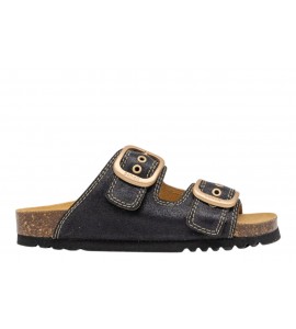 SCHOLL F306111004 NOELLE VINTAGE SUEDE BLACK