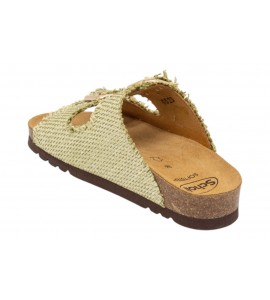 SCHOLL F306071028 NOELLE RAFIA VERDE