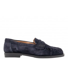 VSL 7941 MOCASSINO CAMOSCIO BLU