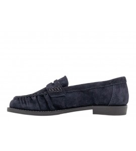 VSL 7941 MOCASSINO CAMOSCIO BLU