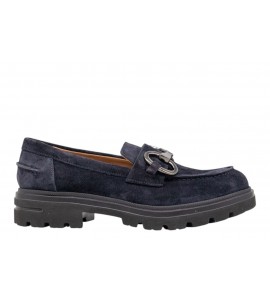 VSL 7851 MOCASSINO CAMOSCIO BLU