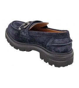 VSL 7851 MOCASSINO CAMOSCIO BLU