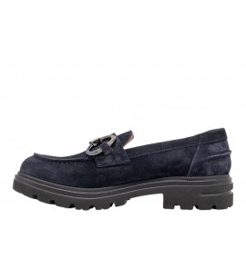 VSL 7851 MOCASSINO CAMOSCIO BLU