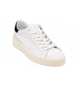 DATE uomo M441-SO-CA-WB SONICA CALF WHITE-BLACK