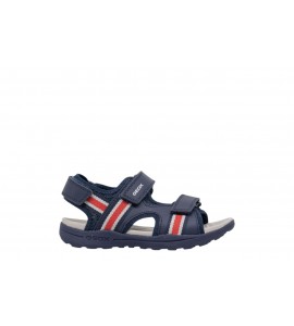 GEOX J VANIETT B. J555XB01454C0735 NAVY/RED