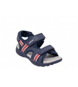 GEOX J VANIETT B. J555XB01454C0735 NAVY/RED