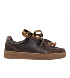 GIO+ SNEAKERS BLUE1048 COMBI BROWN