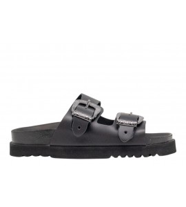 SCHOLL F306151004 IRVING LEATHER BLACK