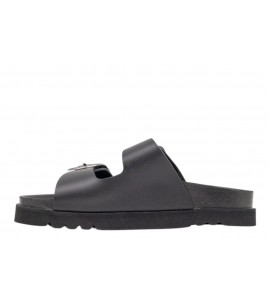 SCHOLL F306151004 IRVING LEATHER BLACK