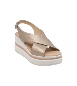 NERO GIARDINI sandalo con zeppa E513515D/675 ETOILE SAT