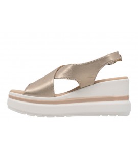 NERO GIARDINI sandalo con zeppa E513515D/675 ETOILE SAT