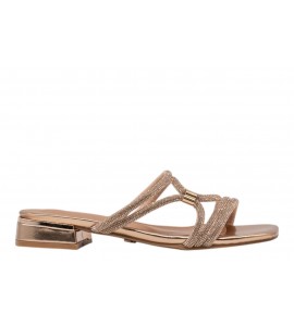 KHARISMA Ciabattina flat 2313.26 STRASS ROSA ORO
